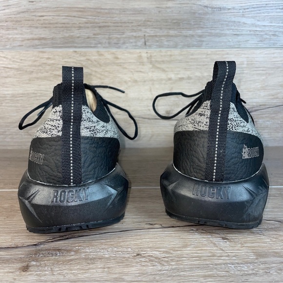 Rocky Men's 11M WorkKnit LX Gray And Black RKKK0270 Athletic Work Shoe EUC! - Picture 4 of 9